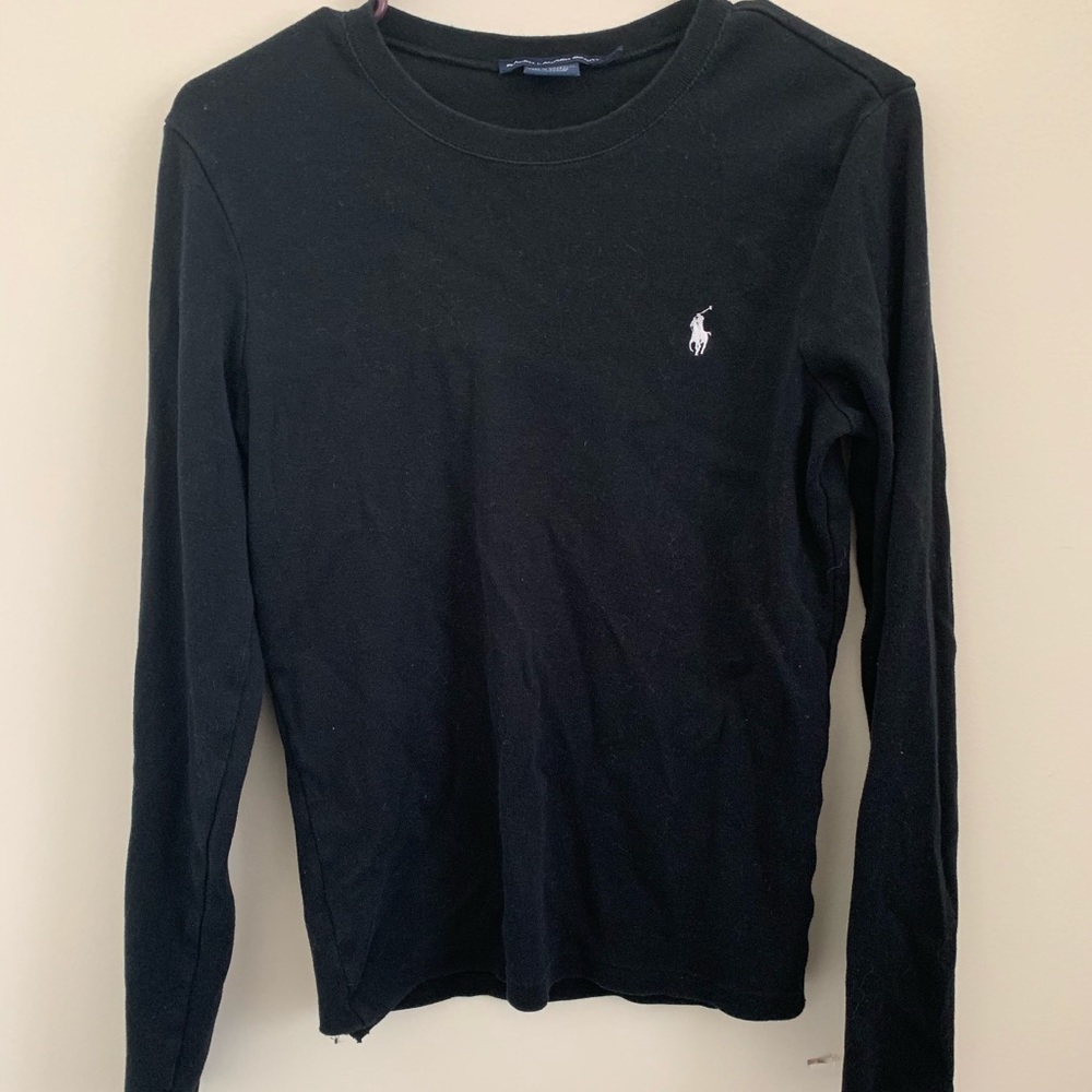 Polo Ralph Lauren Black Long sleeve Tee